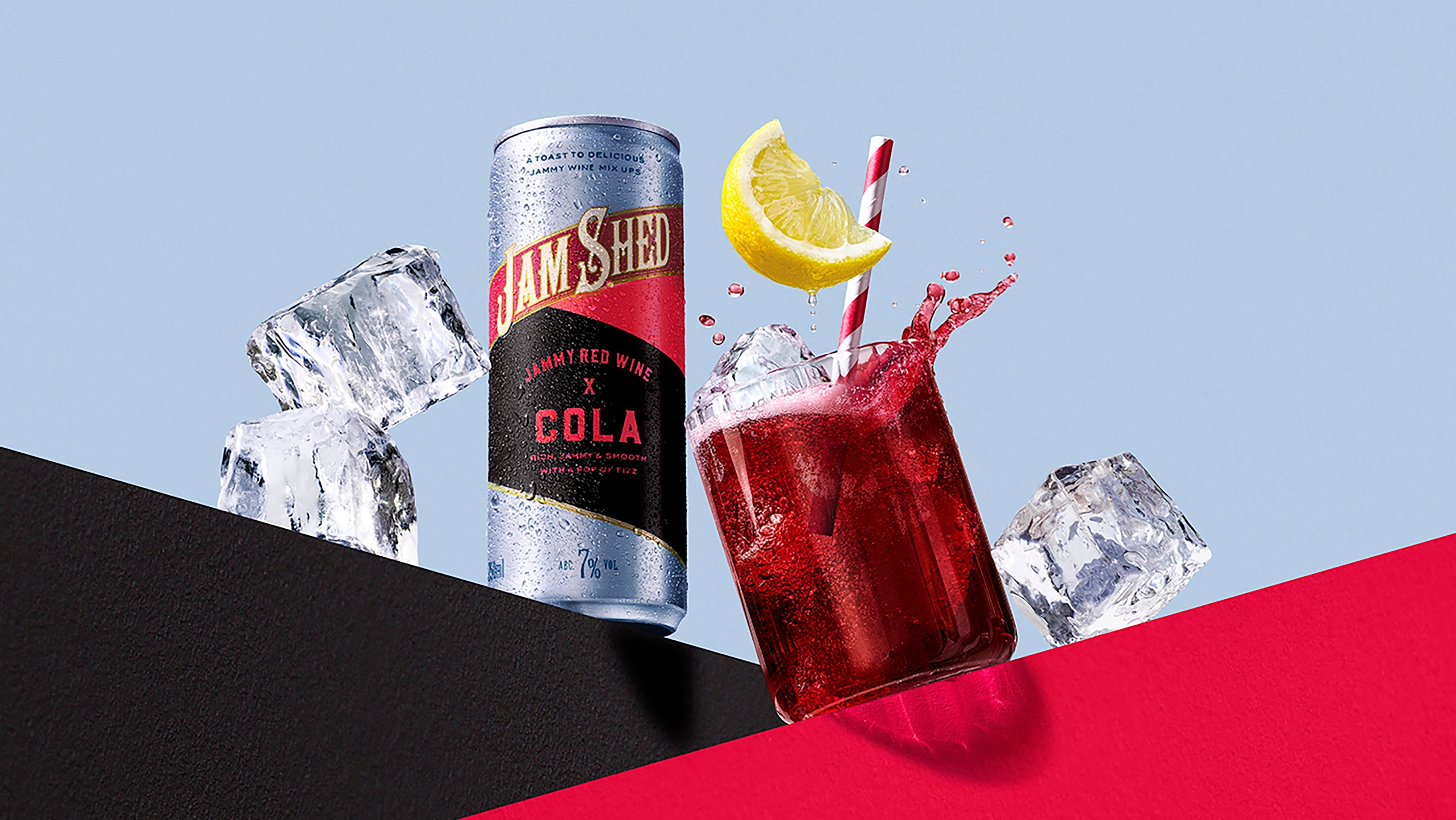 Jam Shed launches UK category-first with Jammy Red Wine x Cola RTD cans