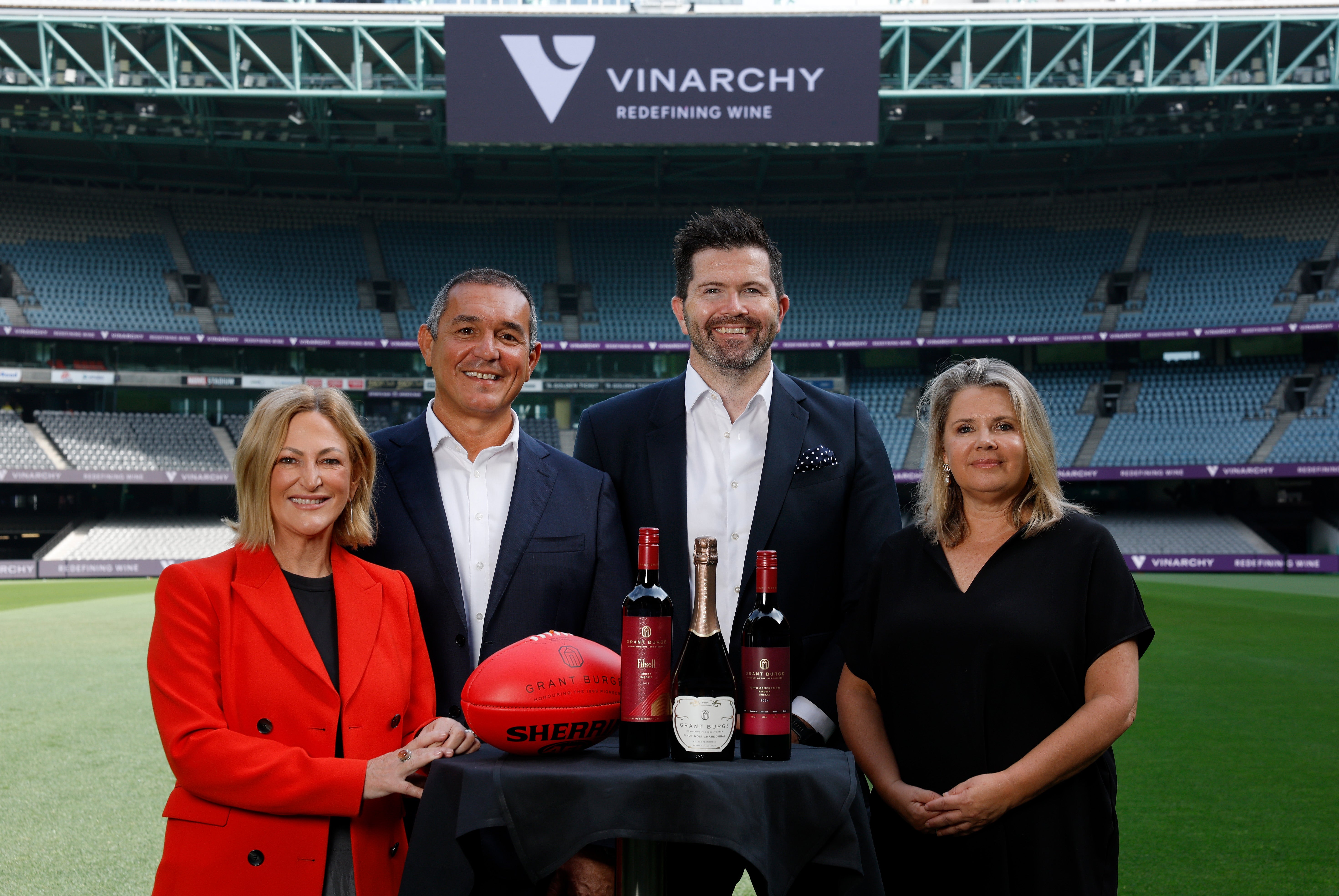 Vinarchy joins AFL, AFLW and Marvel Stadium as Official Wine Partner